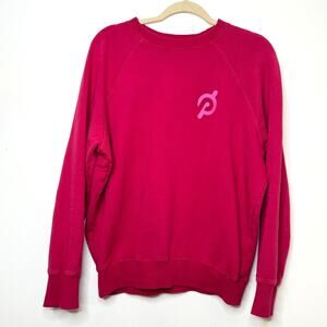 Spiritual Gangster X Peloton Pink Pullover Sweatshirt Size M